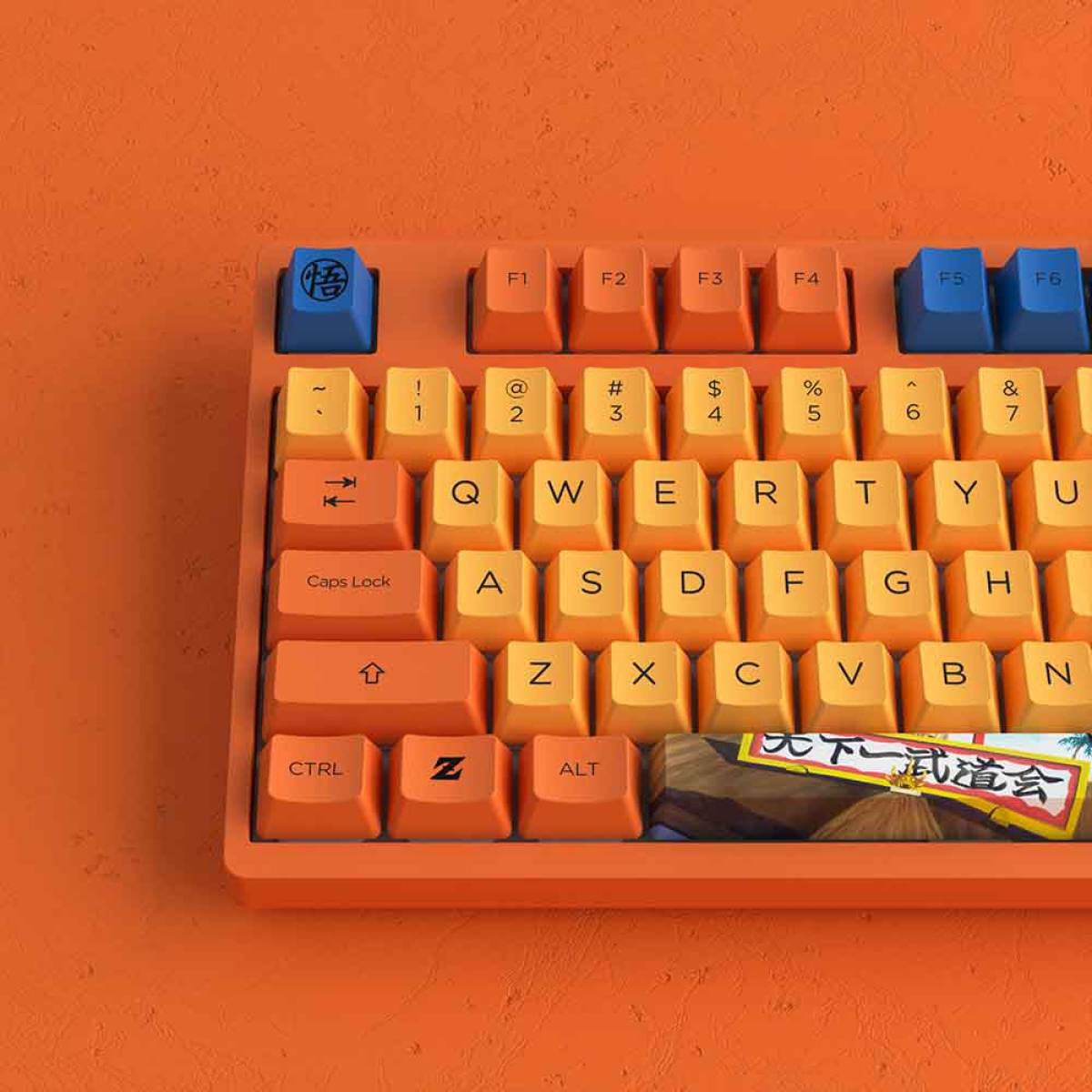 Bàn phím AKKO 3108 RF Dragon Ball Z – Goku