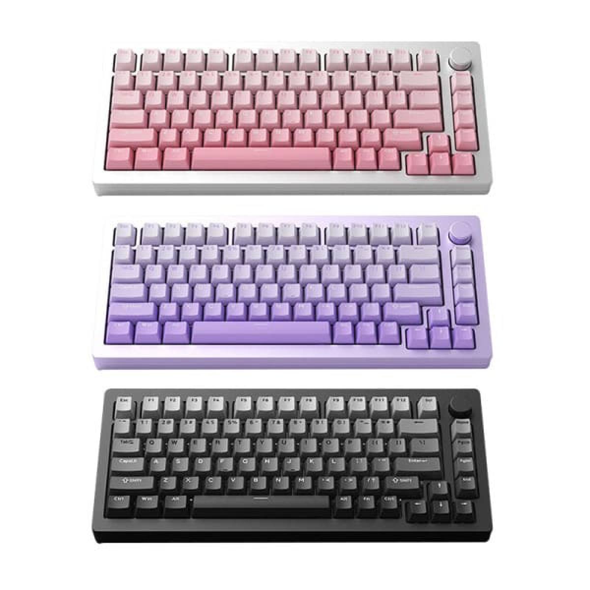 Bàn phím MonsGeek M1W | Full Nhôm – Mạch xuôi – 3 Modes