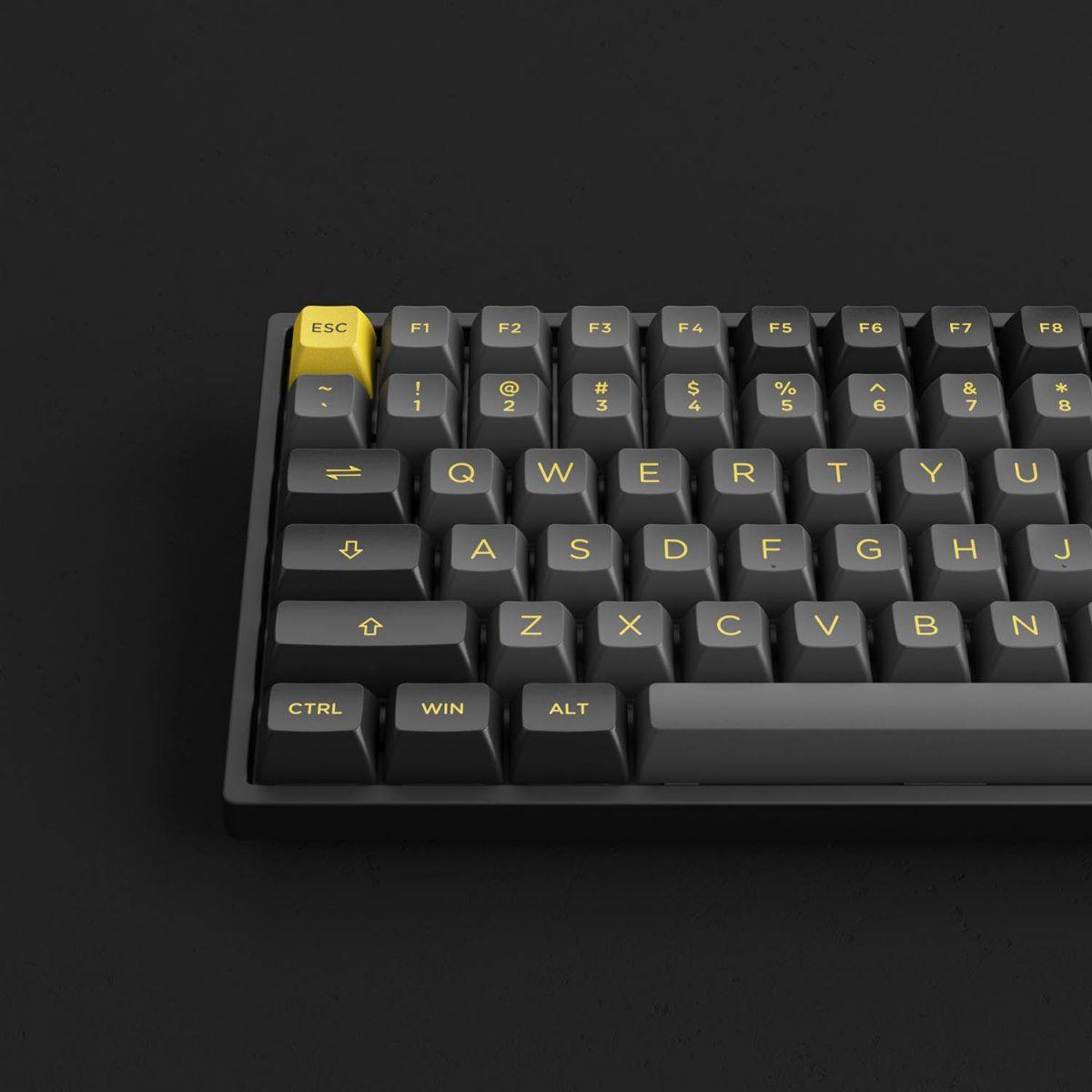 Bàn phím AKKO 3084B Plus Black & Gold (3MODE / Hotswap / Foam tiêu âm / AKKO CS Jelly sw)