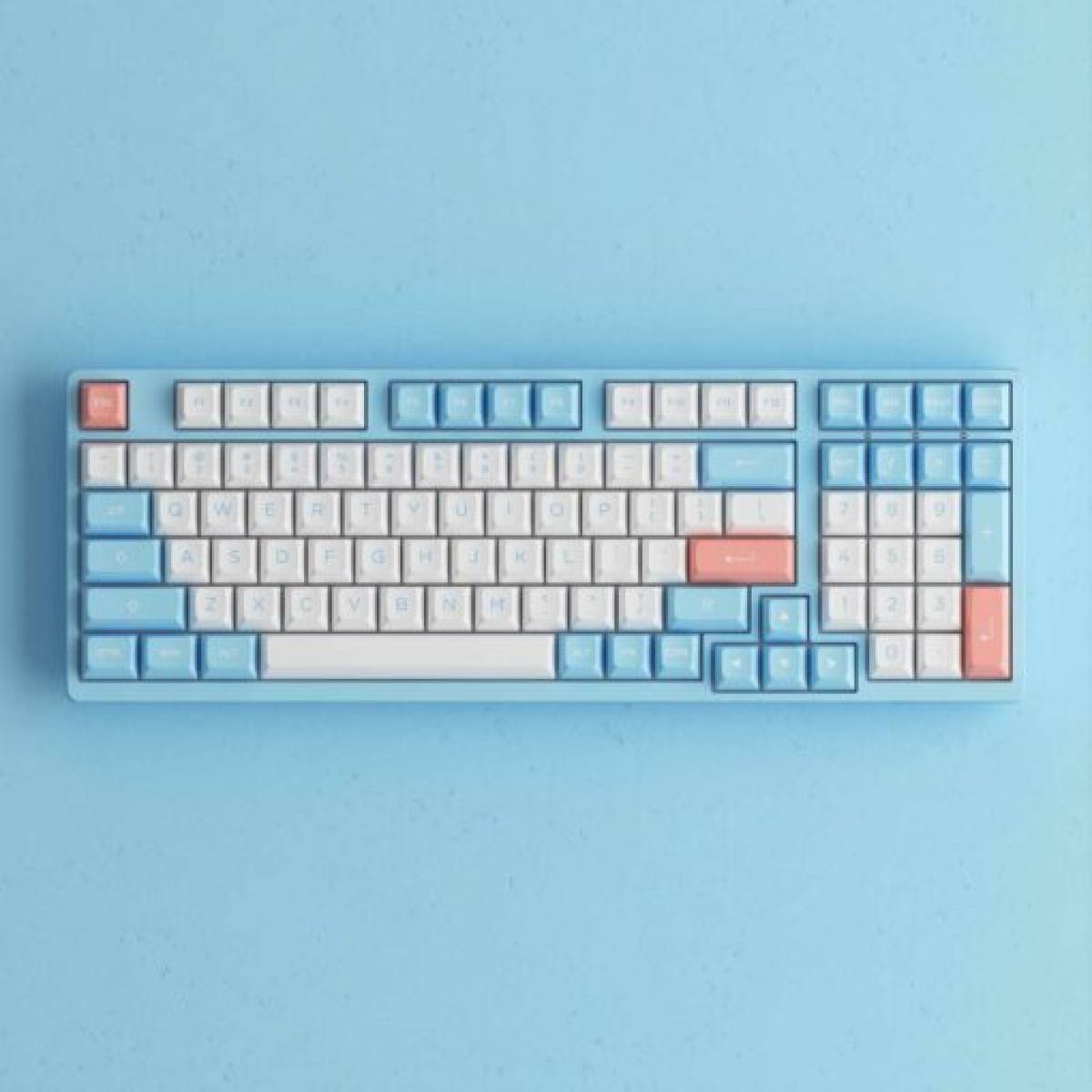 Bàn phím AKKO 3098B Doll of the Princess (3MODE / Hotswap / Foam tiêu âm / AKKO CS Jelly switch)