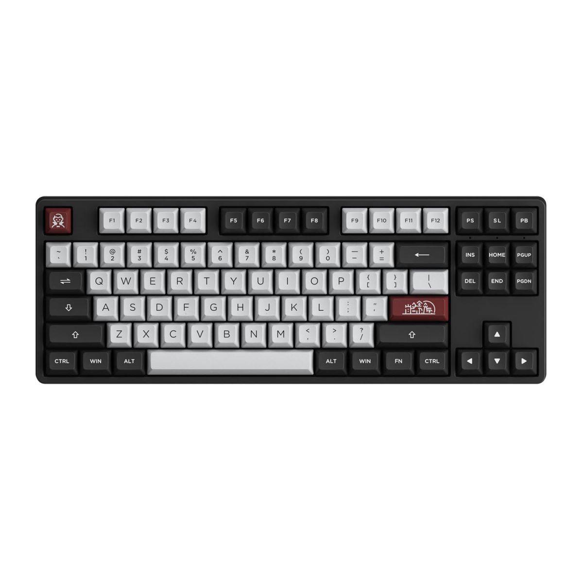 Bàn phím AKKO 5087B Dracula Castle (3MODE/ Hotswap / Foam tiêu âm / TTC switch)