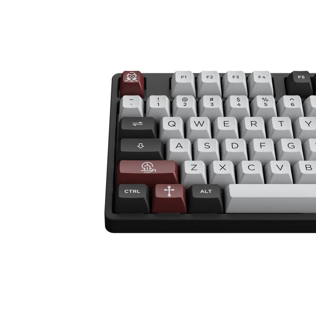 Bàn phím AKKO 5087B Dracula Castle (3MODE/ Hotswap / Foam tiêu âm / TTC switch)