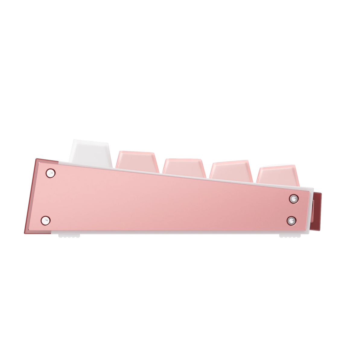 Bàn phím Akko Ray68 Misty Pink & White - HE AstroAim Magnetic Switch
