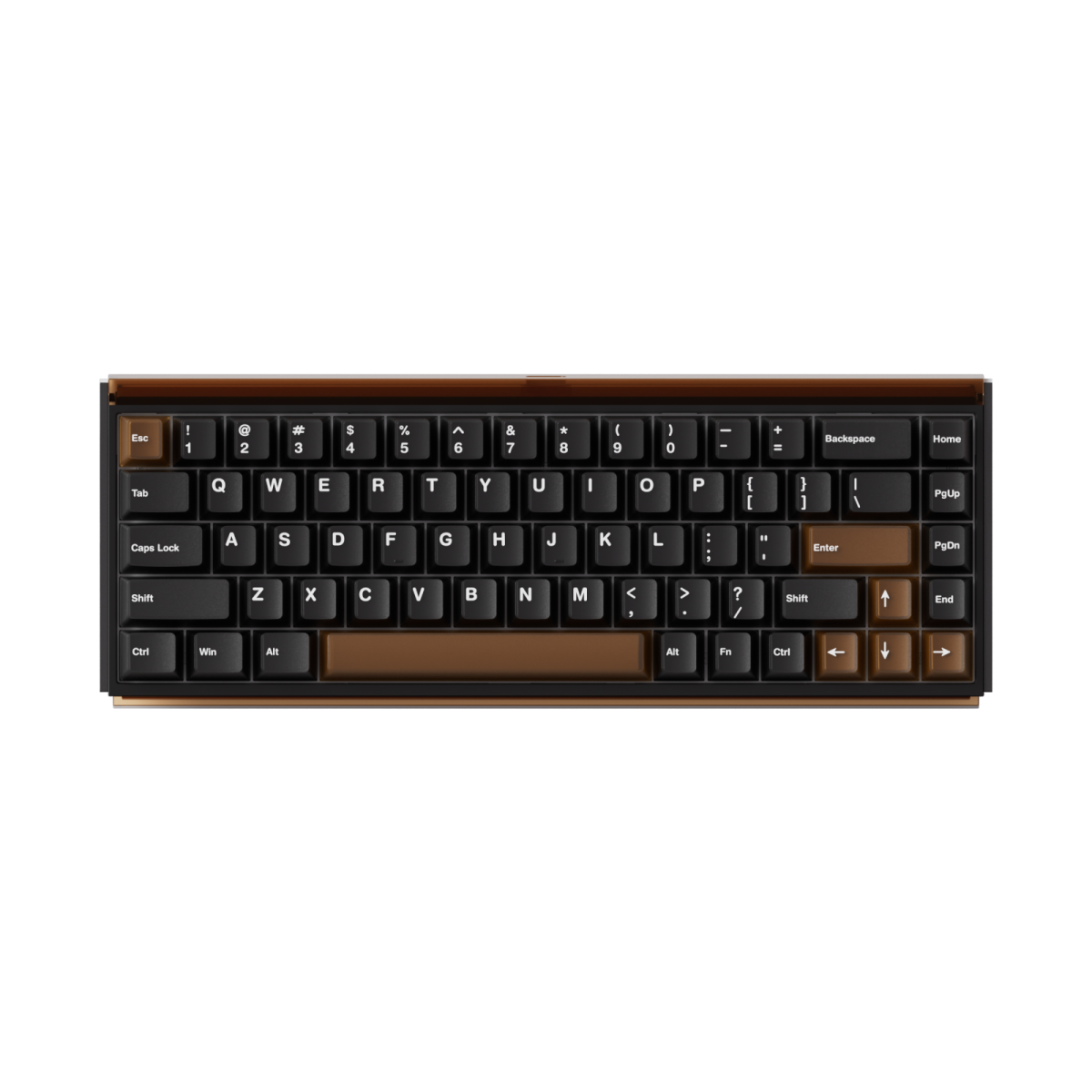 Bàn phím Akko Ray68 Misty Black & Brown - HE AstroAim Magnetic Switch