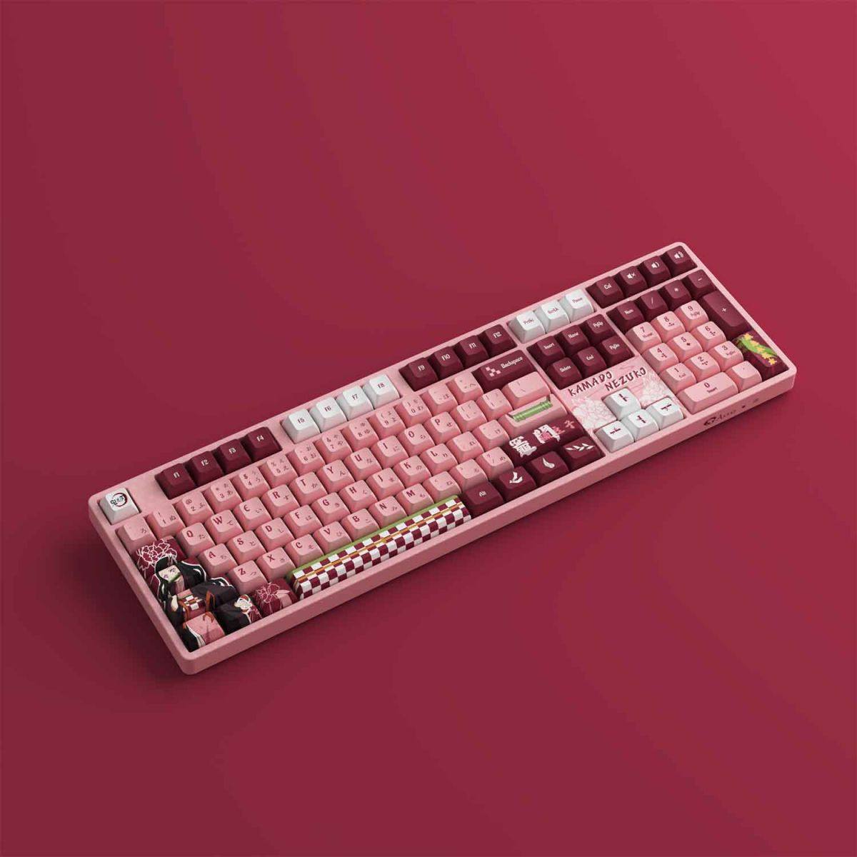 Bàn phím AKKO 5108B Plus Demon Slayer – Kamado Nezuko