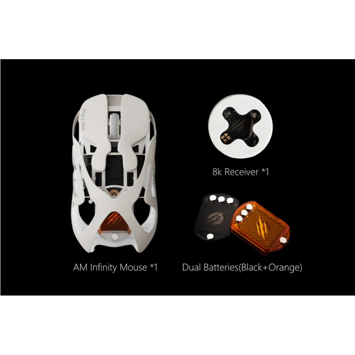 Chuột AM Infinity Mouse - Cloud White