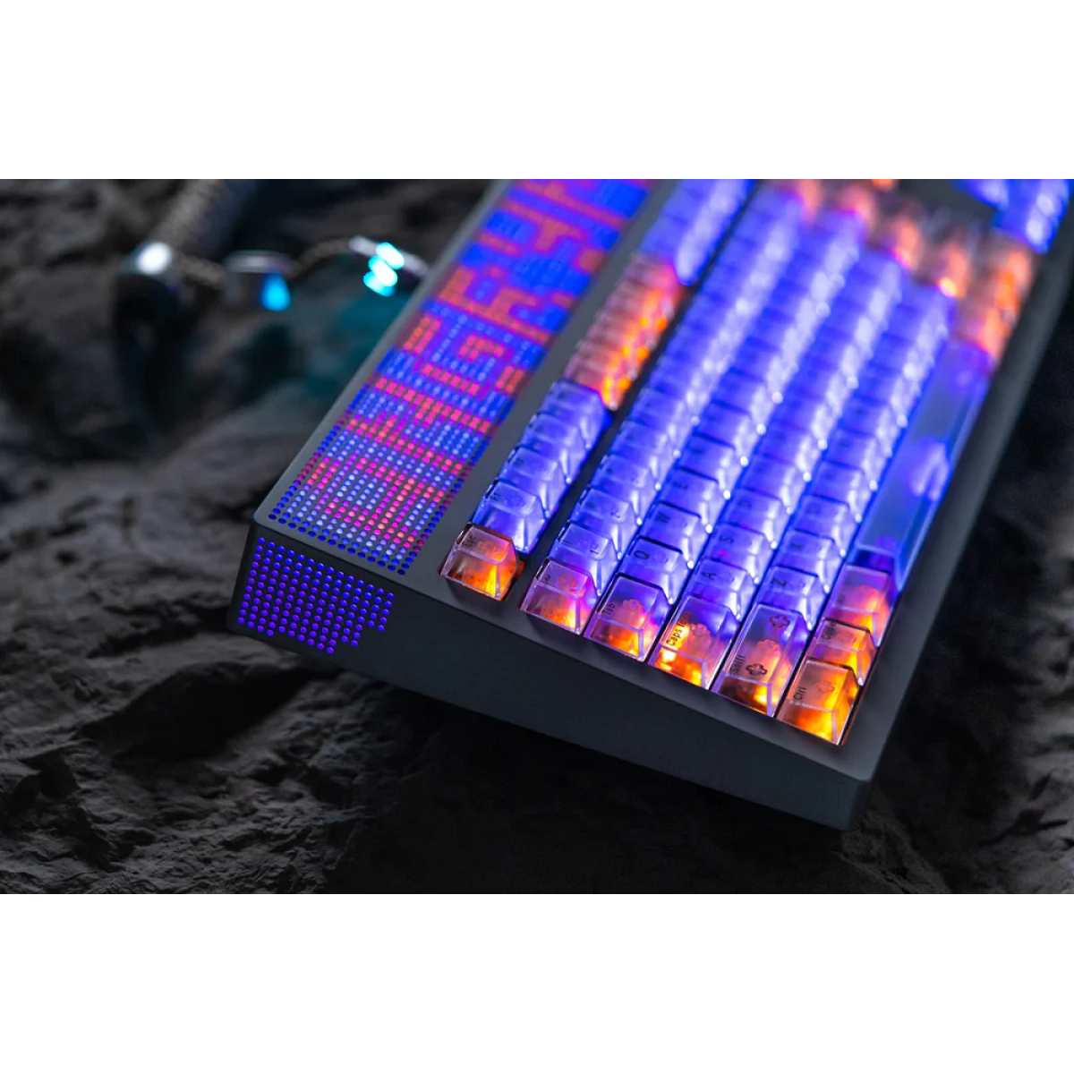 Bundle phím cơ Angry Miao AM Neon 80 Space Silver