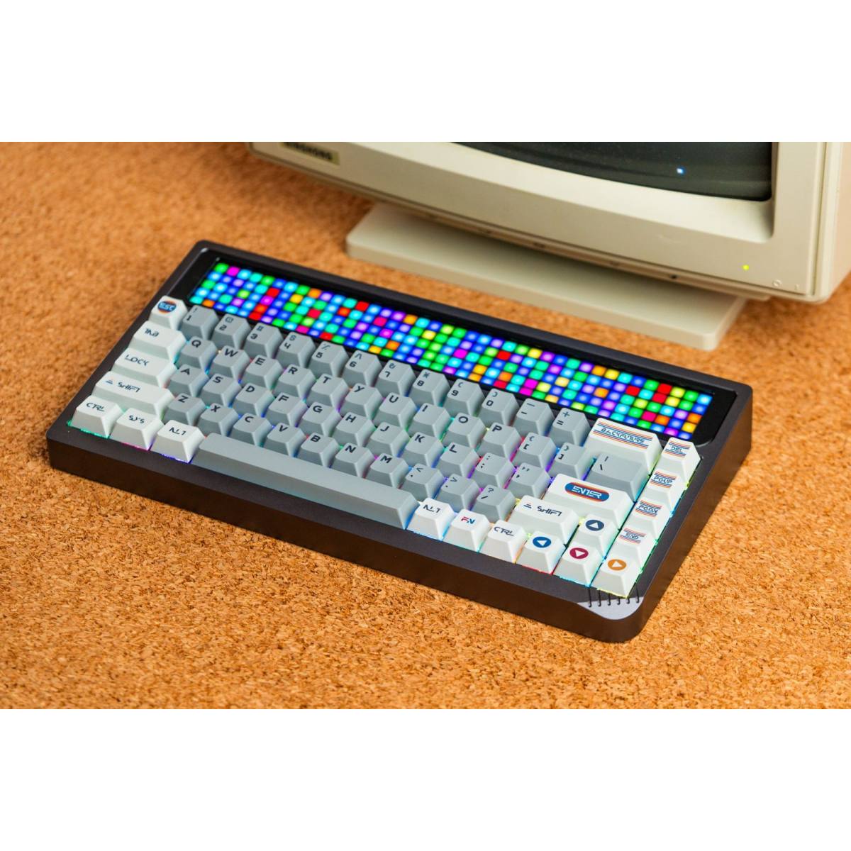 Bàn Phím Angry Miao AM RGB 65 - Cyber Grey R1.5