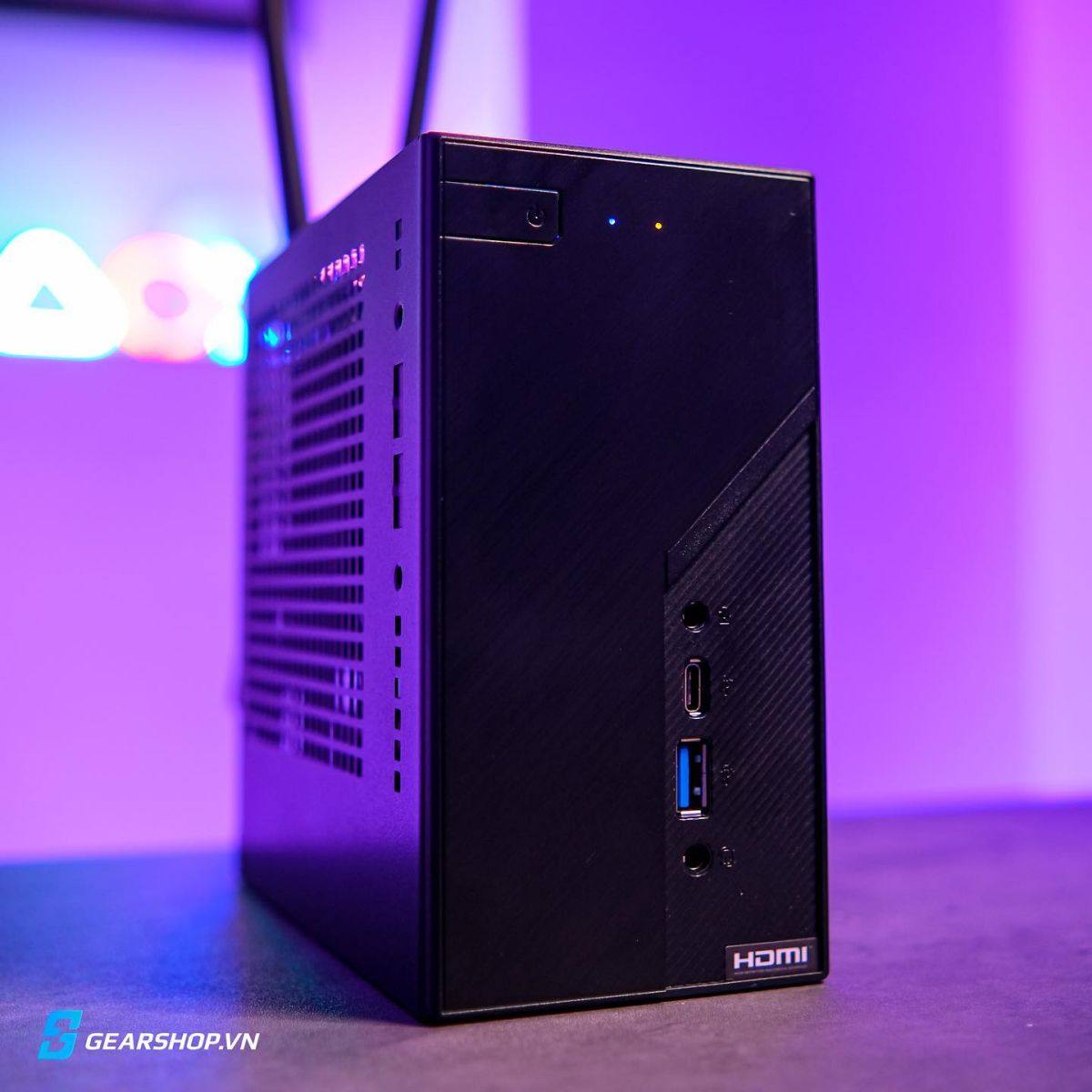 Máy tính bộ Asrock DeskMini X600 (AMD Ryzen 5 8600G - Ram 16Gb DDR5 - SSD 512Gb Nvme)