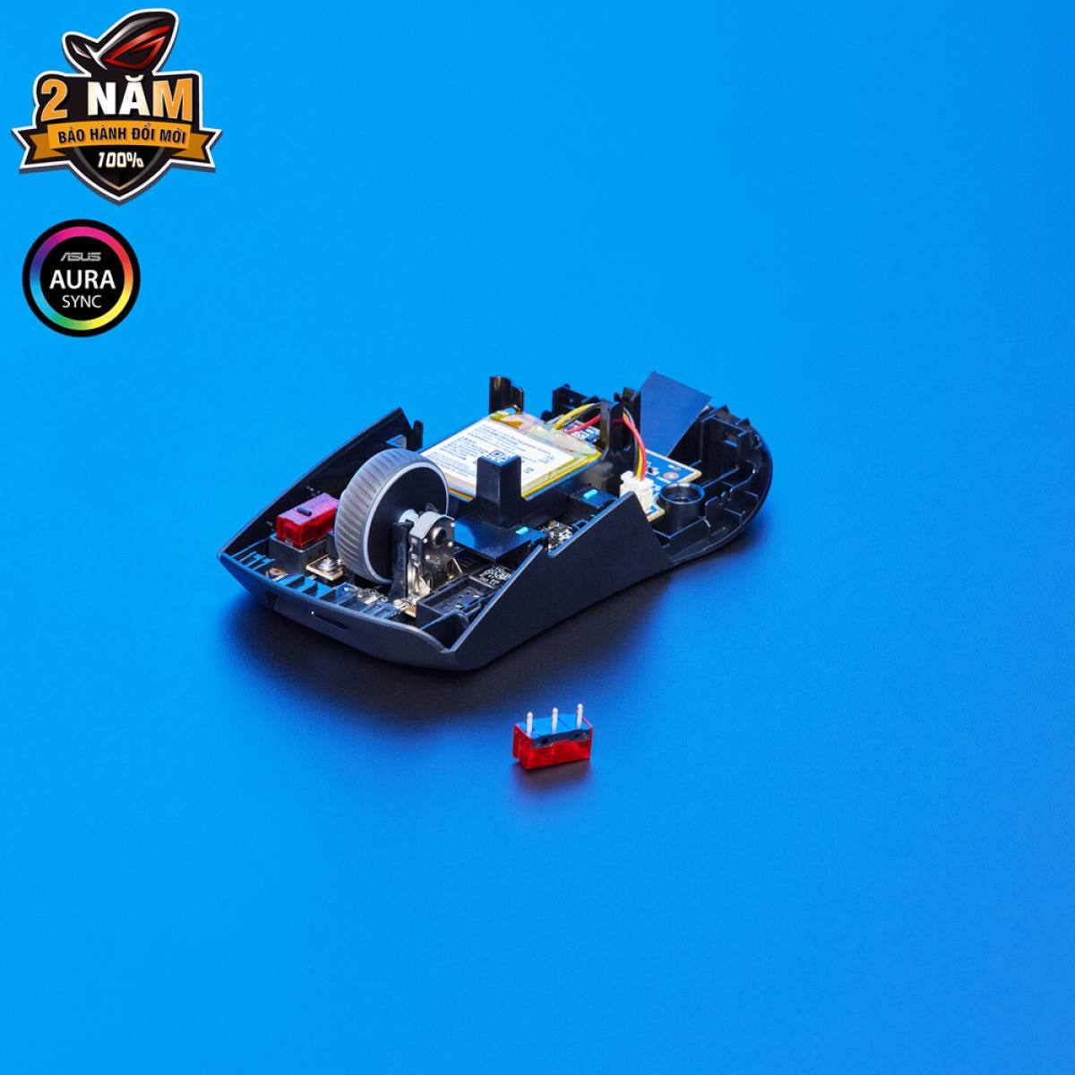 Chuột Asus ROG KERIS Wireless AIMPOINT Đen | Không dây