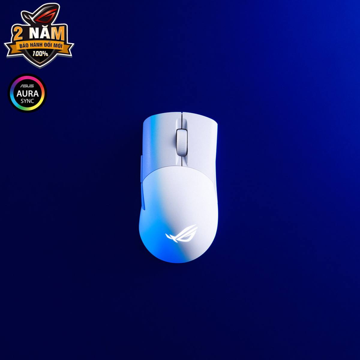 Chuột Asus ROG KERIS Wireless AIMPOINT Trắng | Không dây