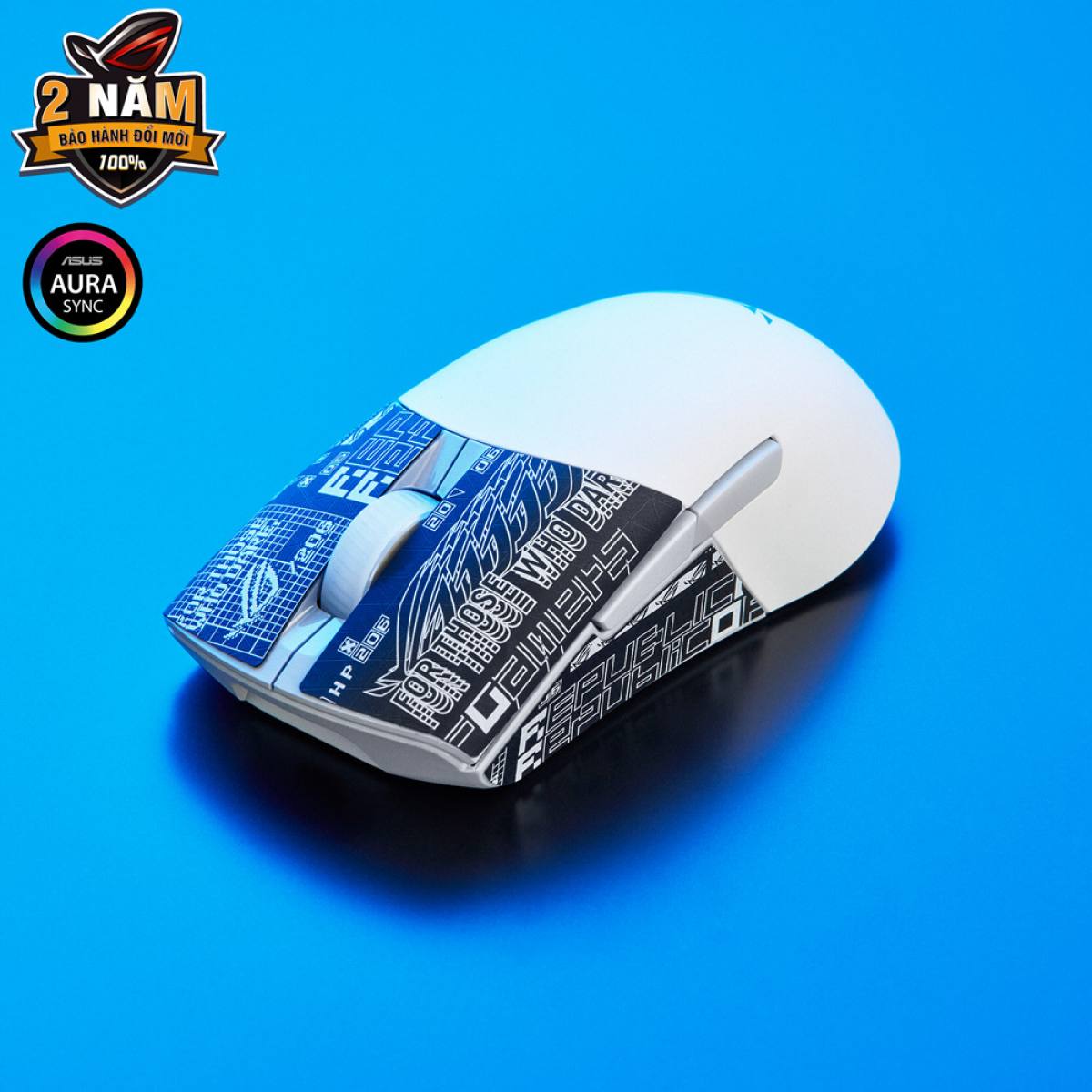 Chuột Asus ROG KERIS Wireless AIMPOINT Trắng | Không dây