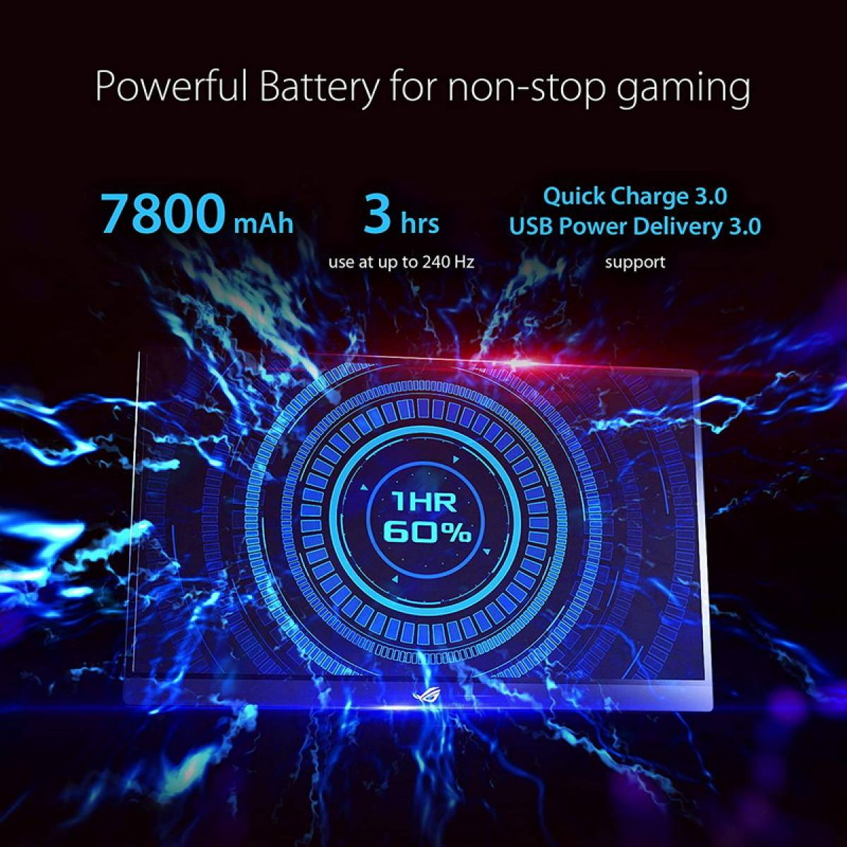 Màn hình Asus ROG STRIX XG17AHPE (17.3 inch, FHD, IPS, 240Hz, Adaptive-sync)