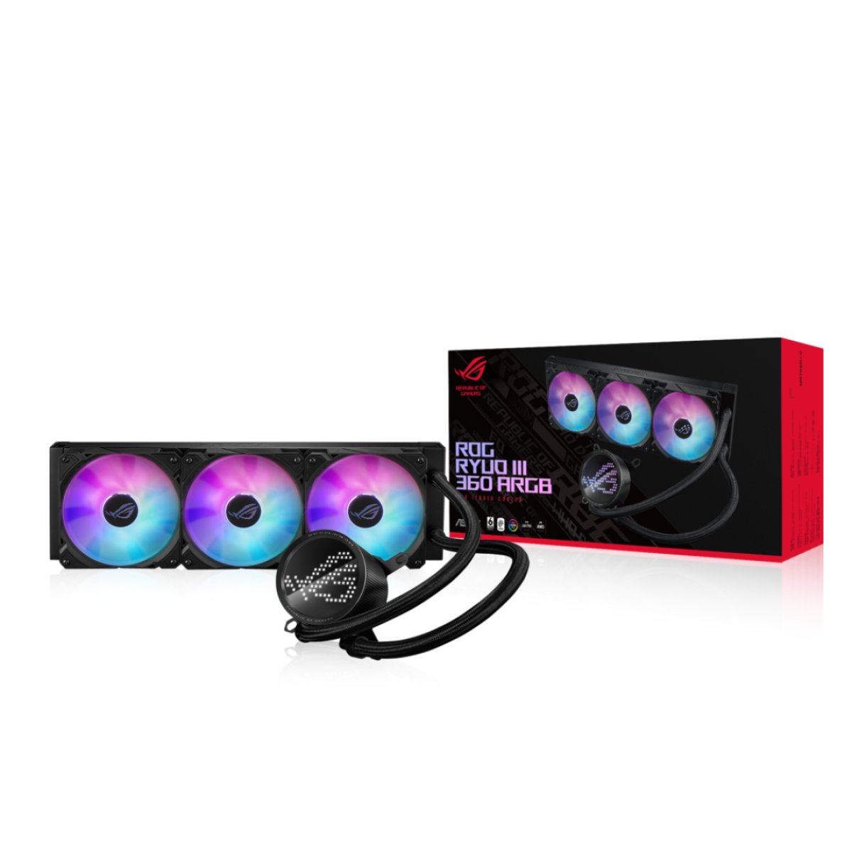 Tản nhiệt ROG RYUJIN III 360 ARGB-Black