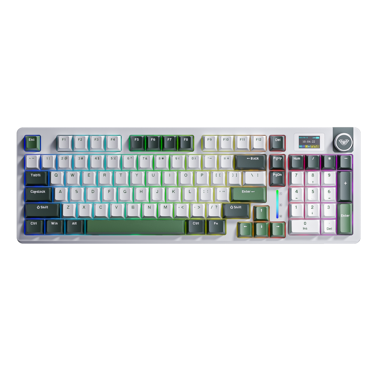 Bàn Phím AULA S98 Pro Green White