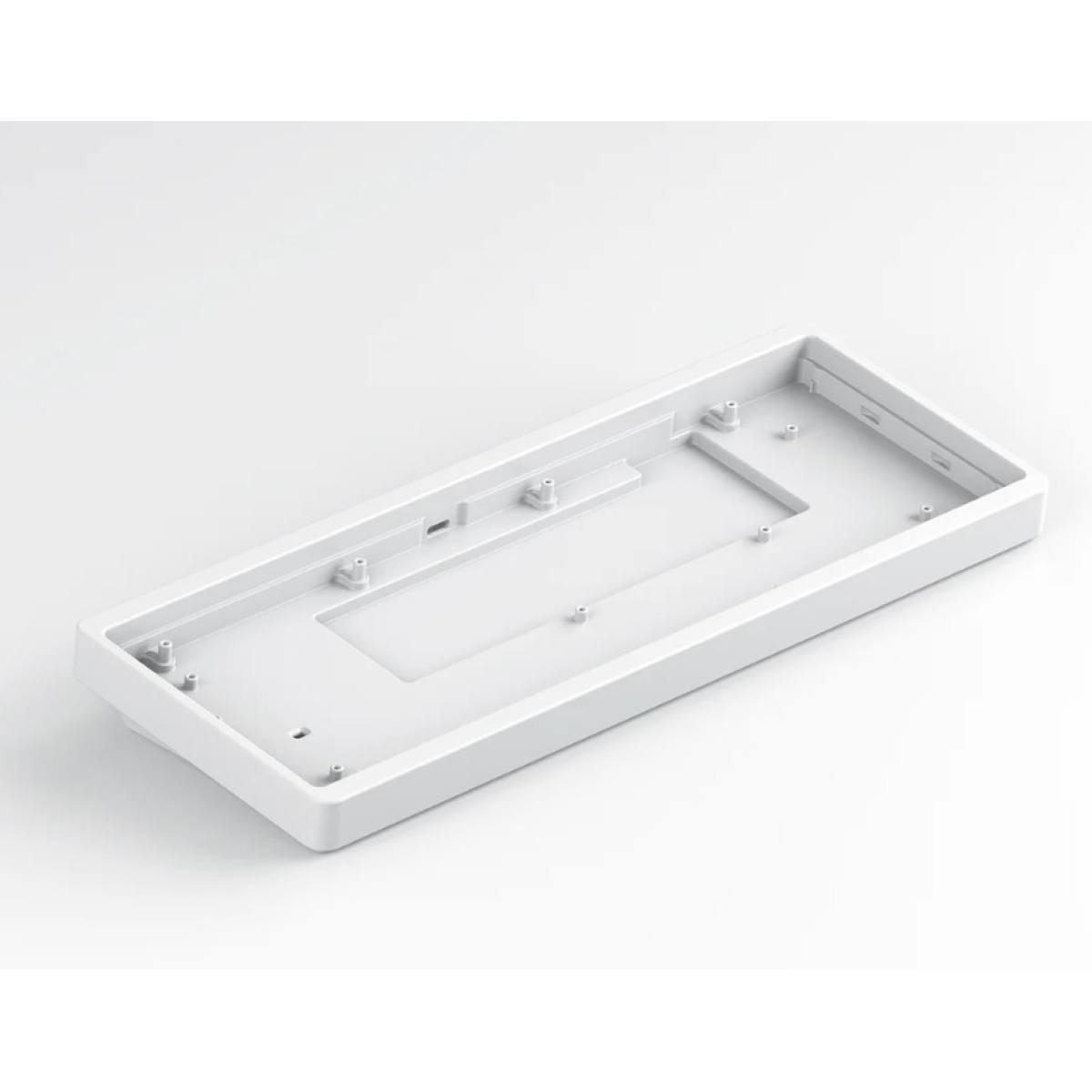 Bàn phím cơ vỏ nhôm Cidoo ABM641 Dual mode | White - Yellow