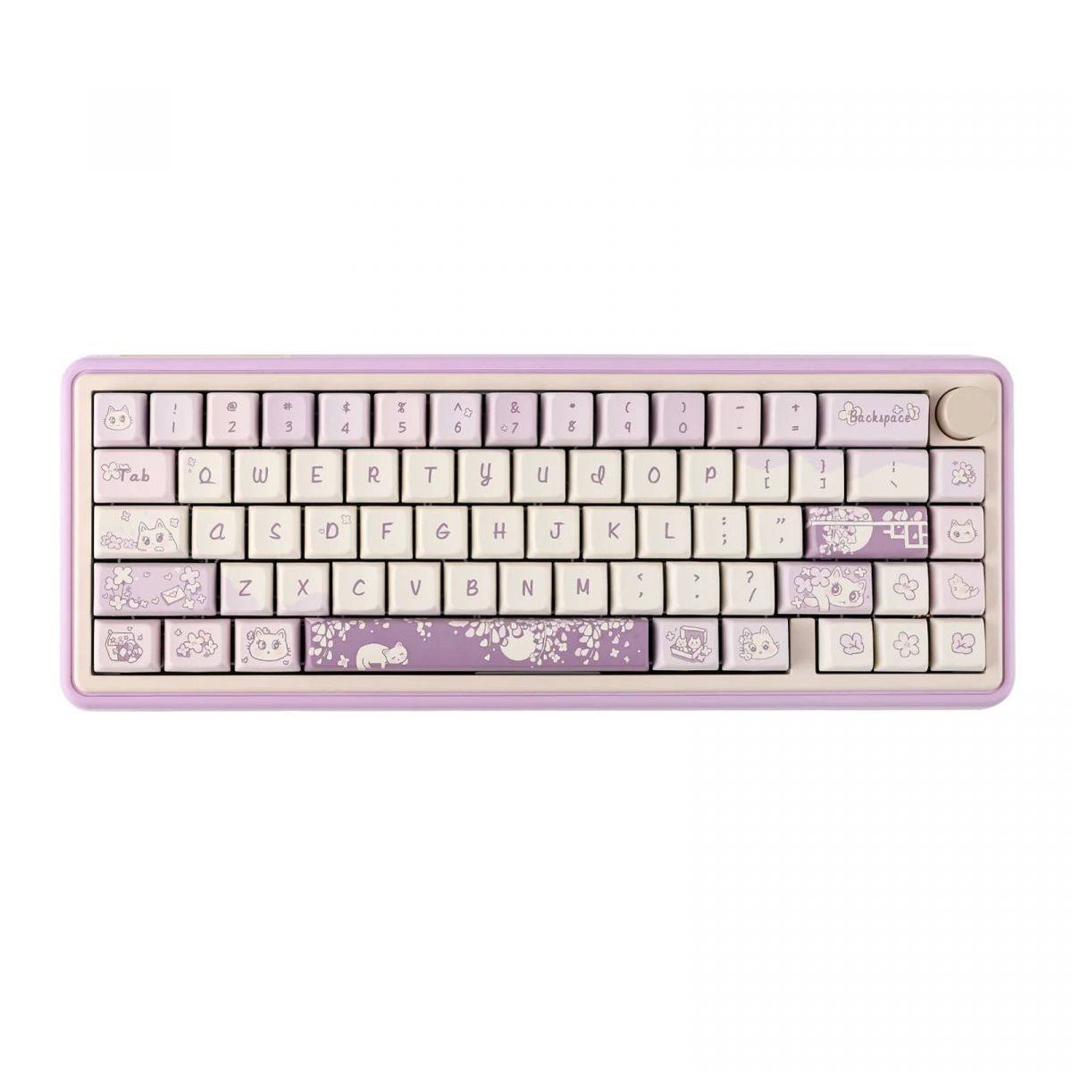 Bàn phím Cidoo Nebula Tri Mode | Không dây - 65% - RGB