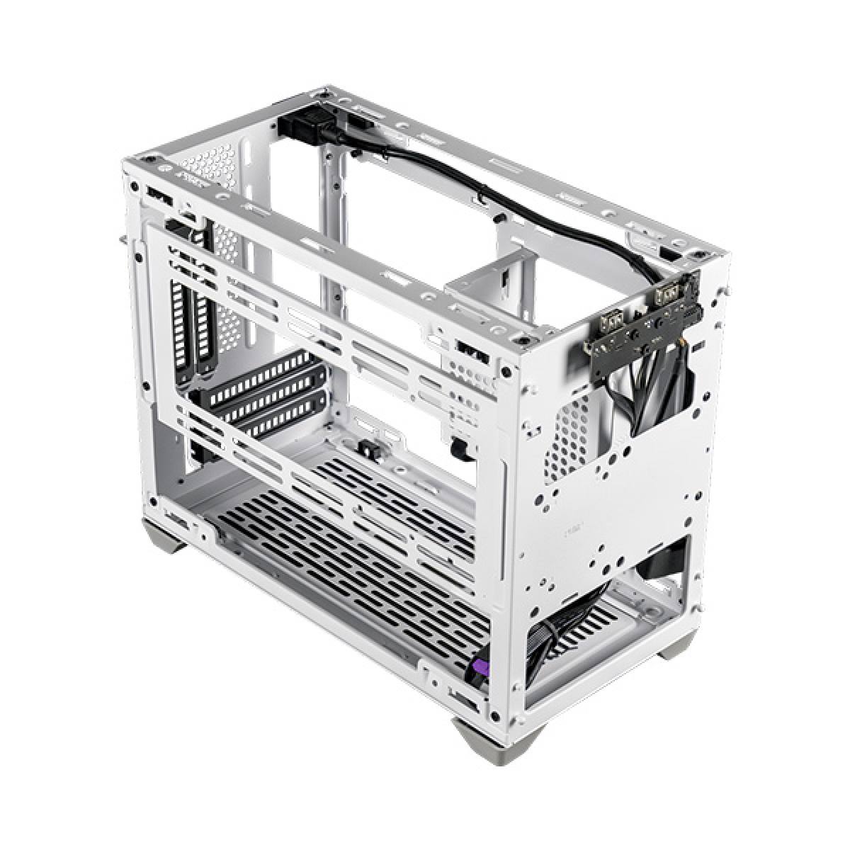 Case Cooler Master MasterBox NR200P ITX TG WHITE