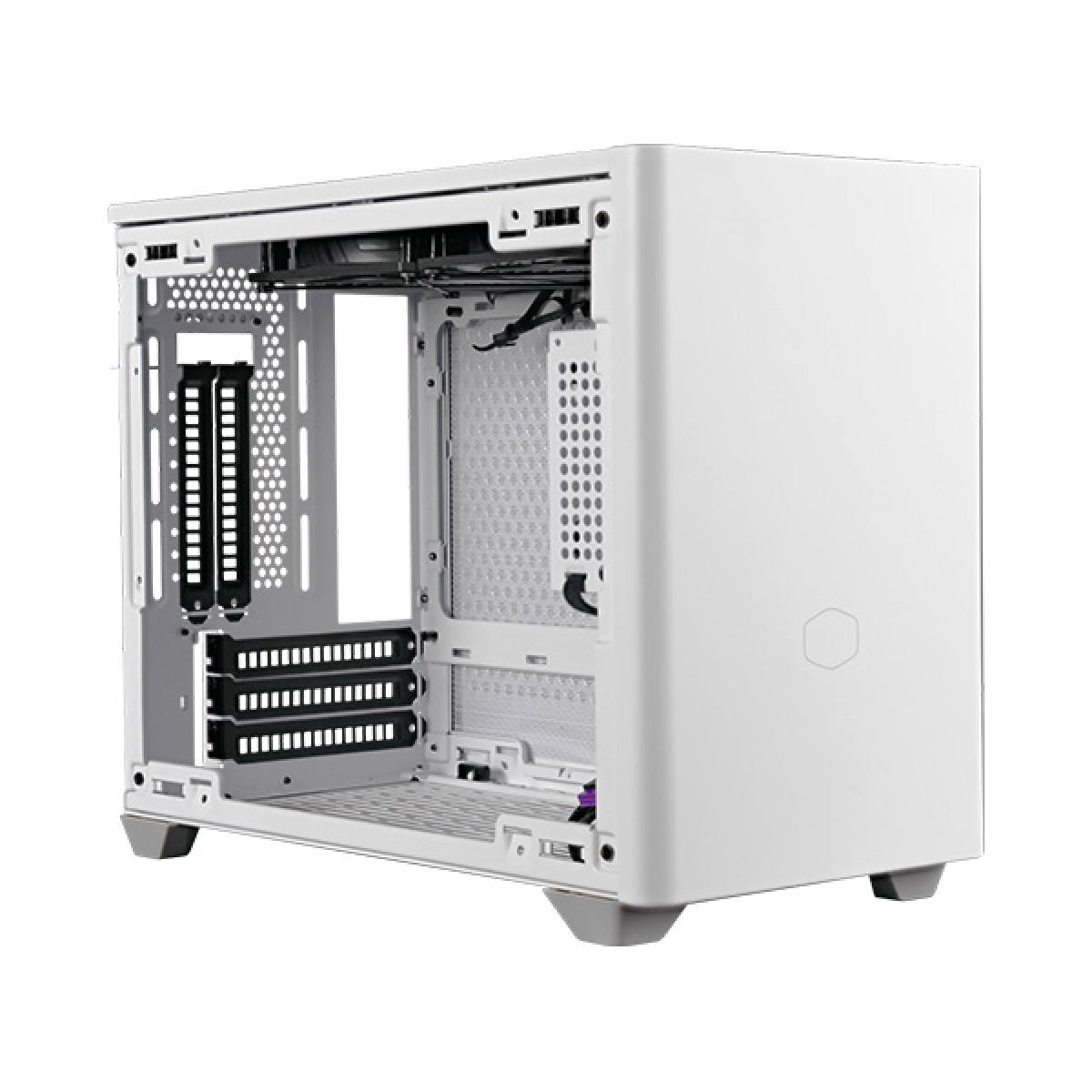 Case Cooler Master MasterBox NR200P ITX TG WHITE