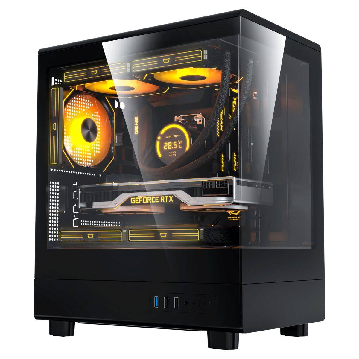 CASE DARKFLASH DB330M (Full M-ATX)
