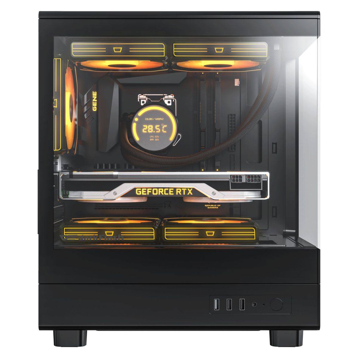 CASE DARKFLASH DB330M (Full M-ATX)