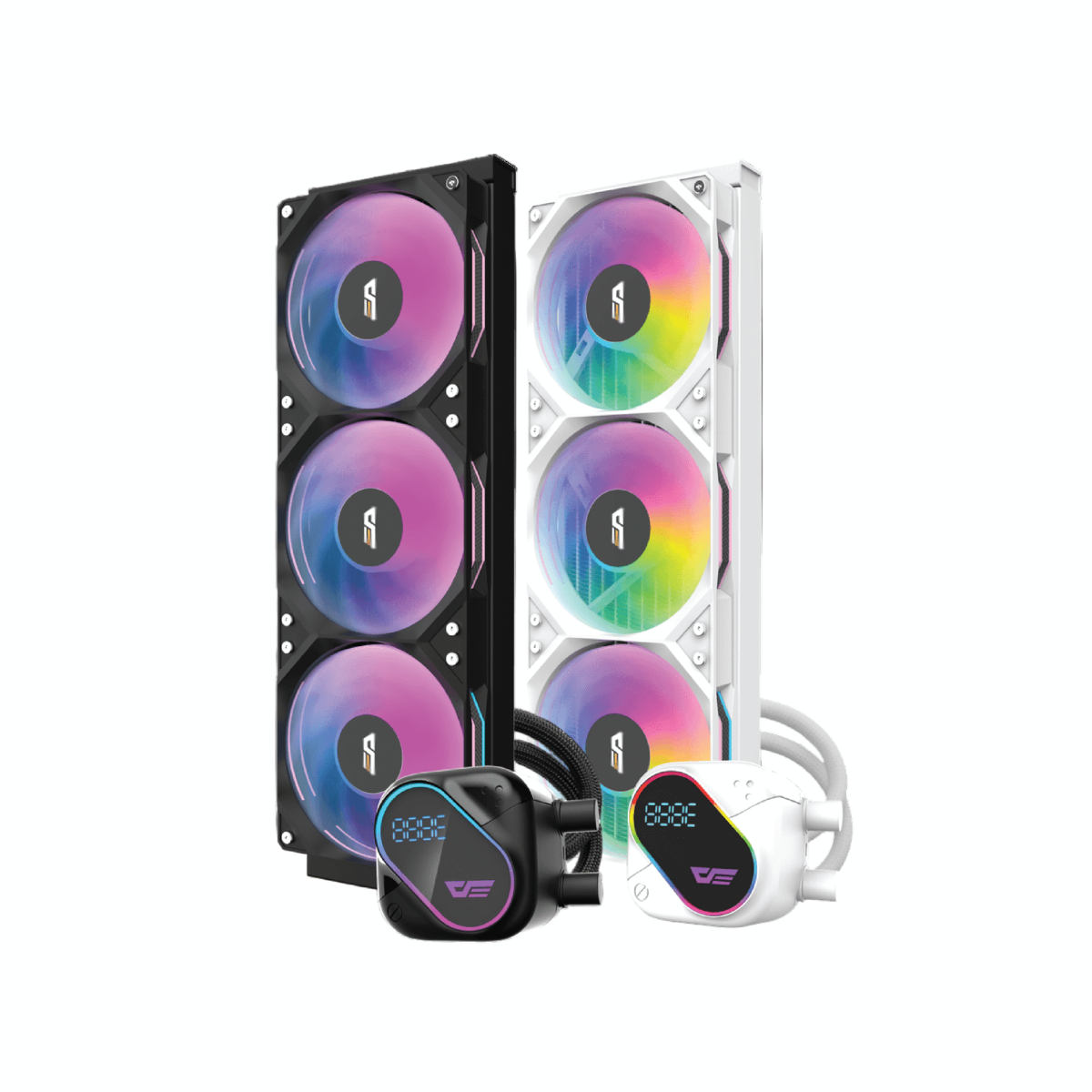 Tản nhiệt nước Darkflash DO360 Black/White