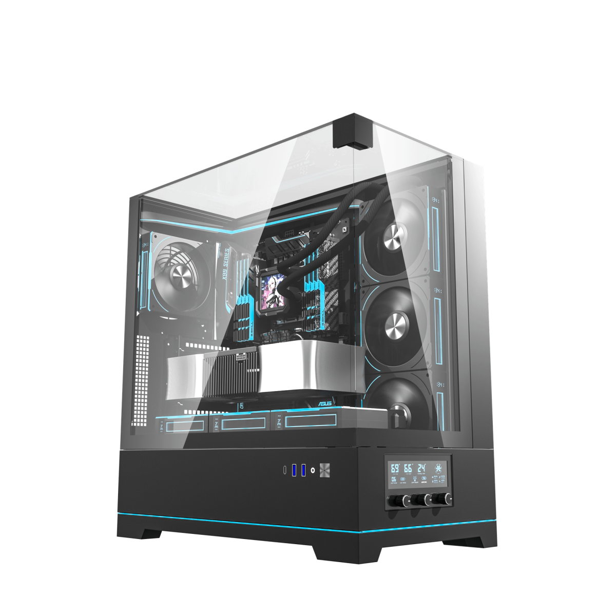 CASE DARKFLASH DY450 Pro (ATX)