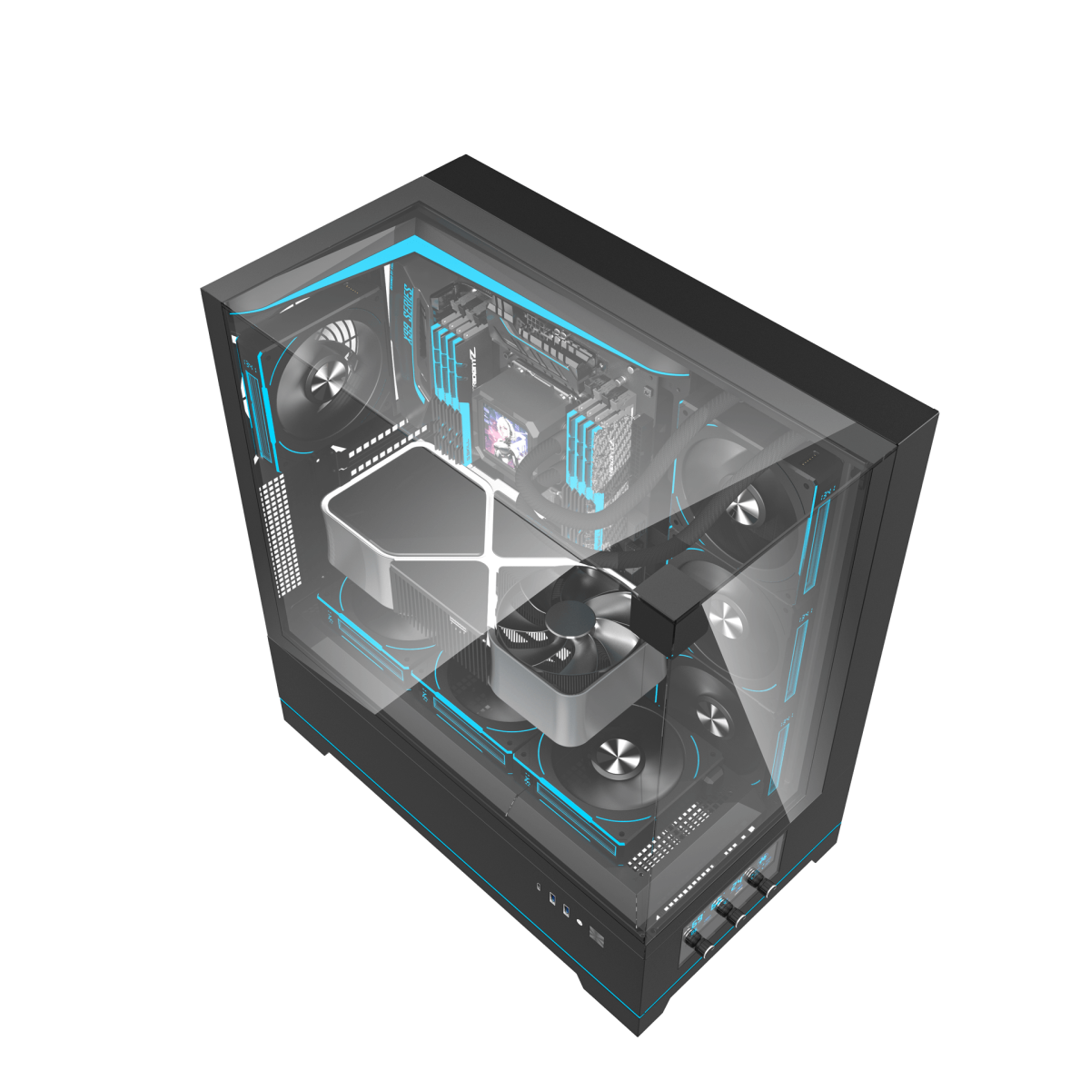 CASE DARKFLASH DY450 Pro (ATX)