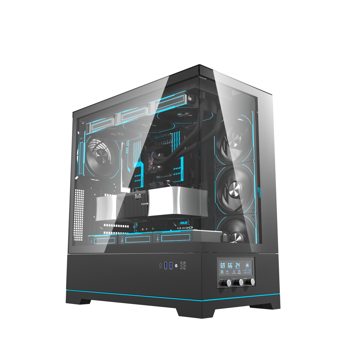 CASE DARKFLASH DY451 Pro (ATX)
