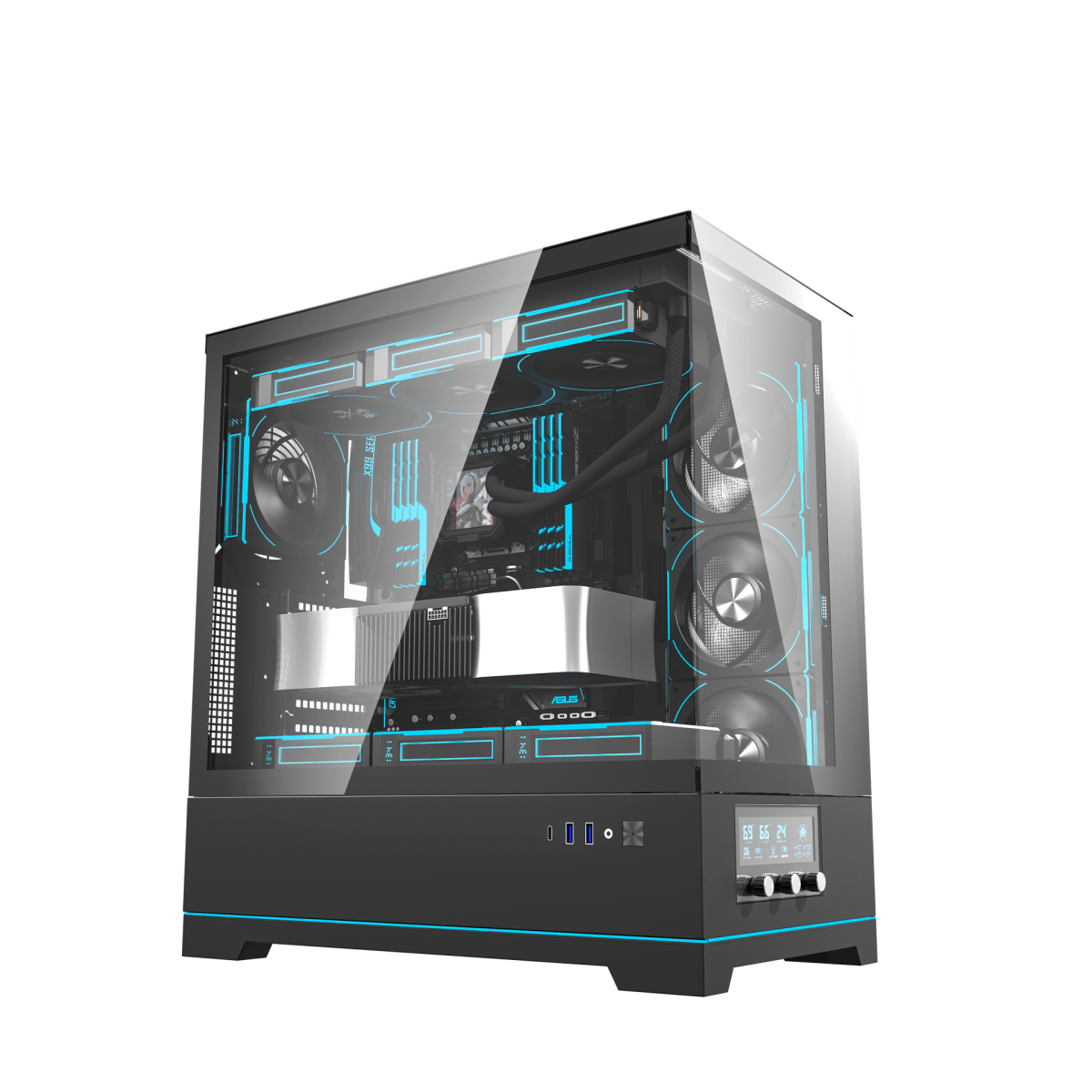 CASE DARKFLASH DY451 Pro (ATX)