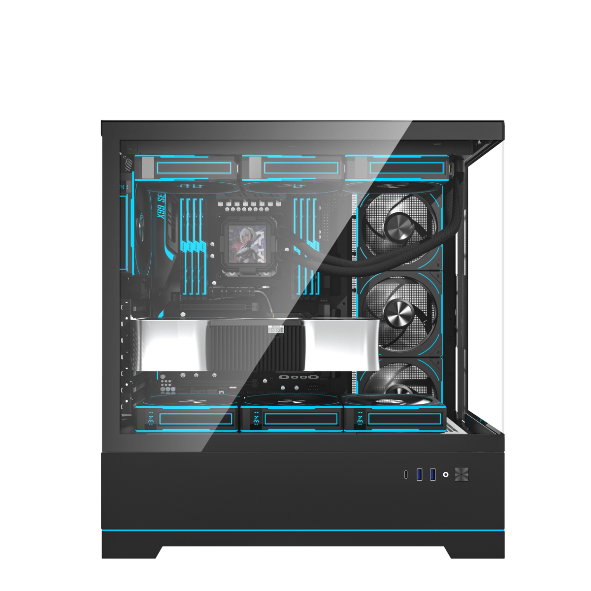 CASE DARKFLASH DY451 Pro (ATX)