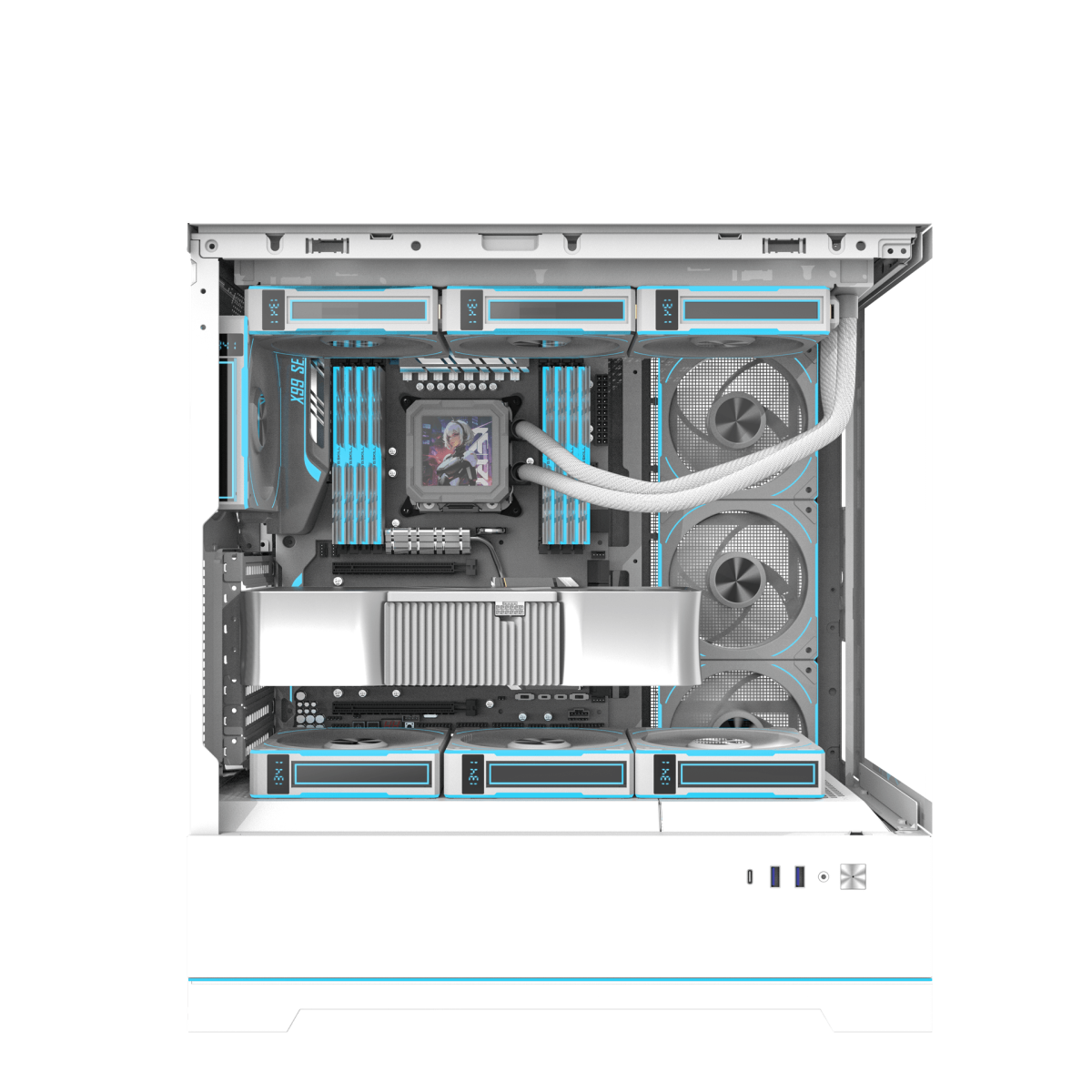 CASE DARKFLASH DY451 Pro (ATX)