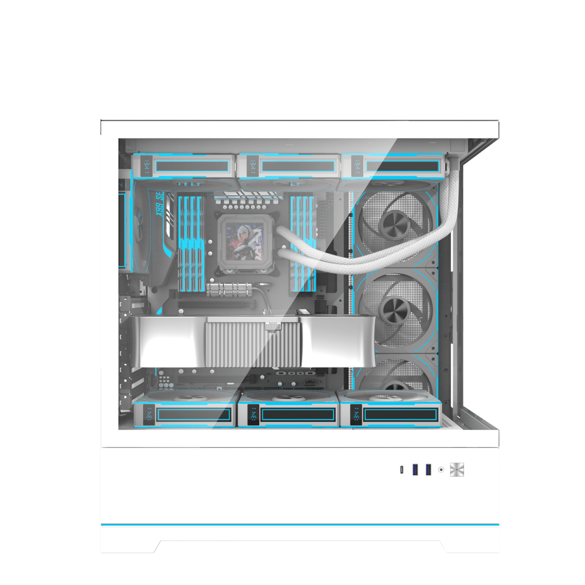 CASE DARKFLASH DY451 Pro (ATX)