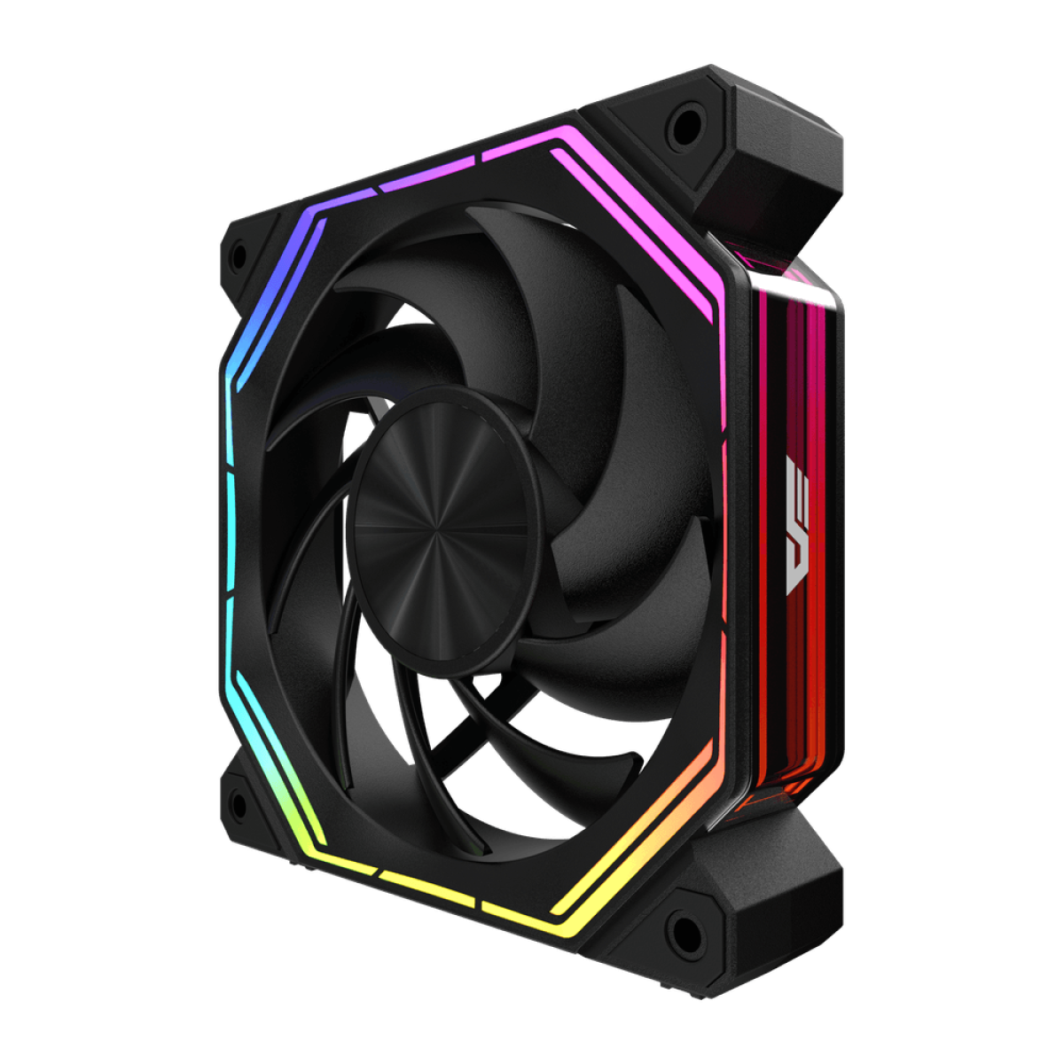 Fan Case DARKFLASH INF34R ARGB - Black/White