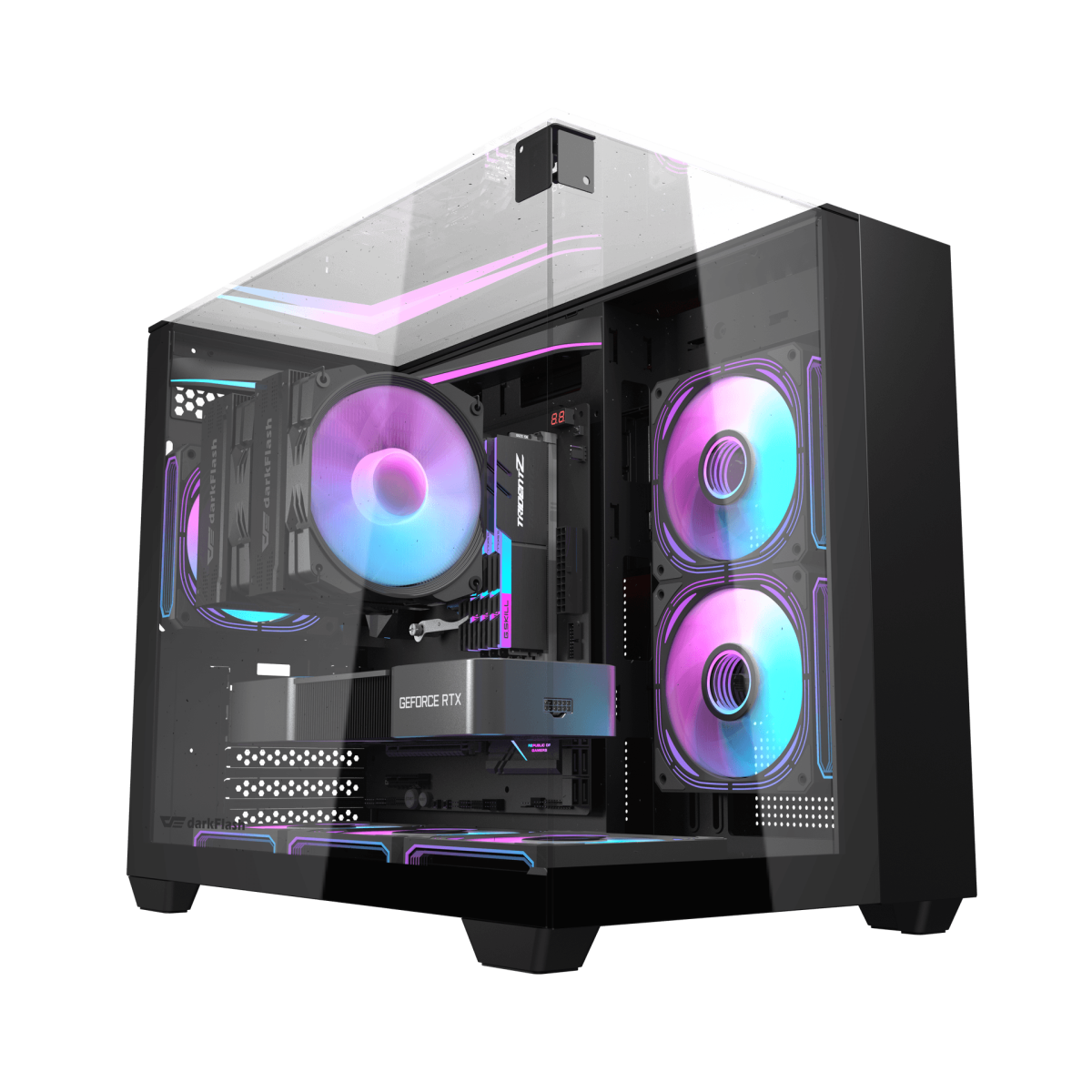 CASE DARKFLASH TH285M (Full MATX)
