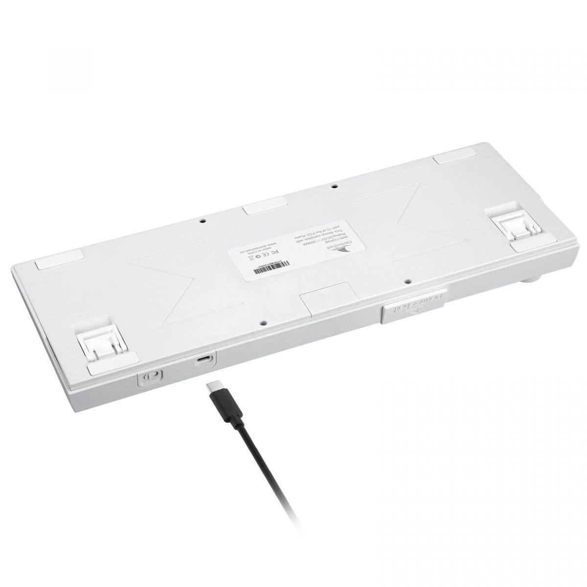 Bàn phím Darmoshark TOP 98 White | Wireless - RGB