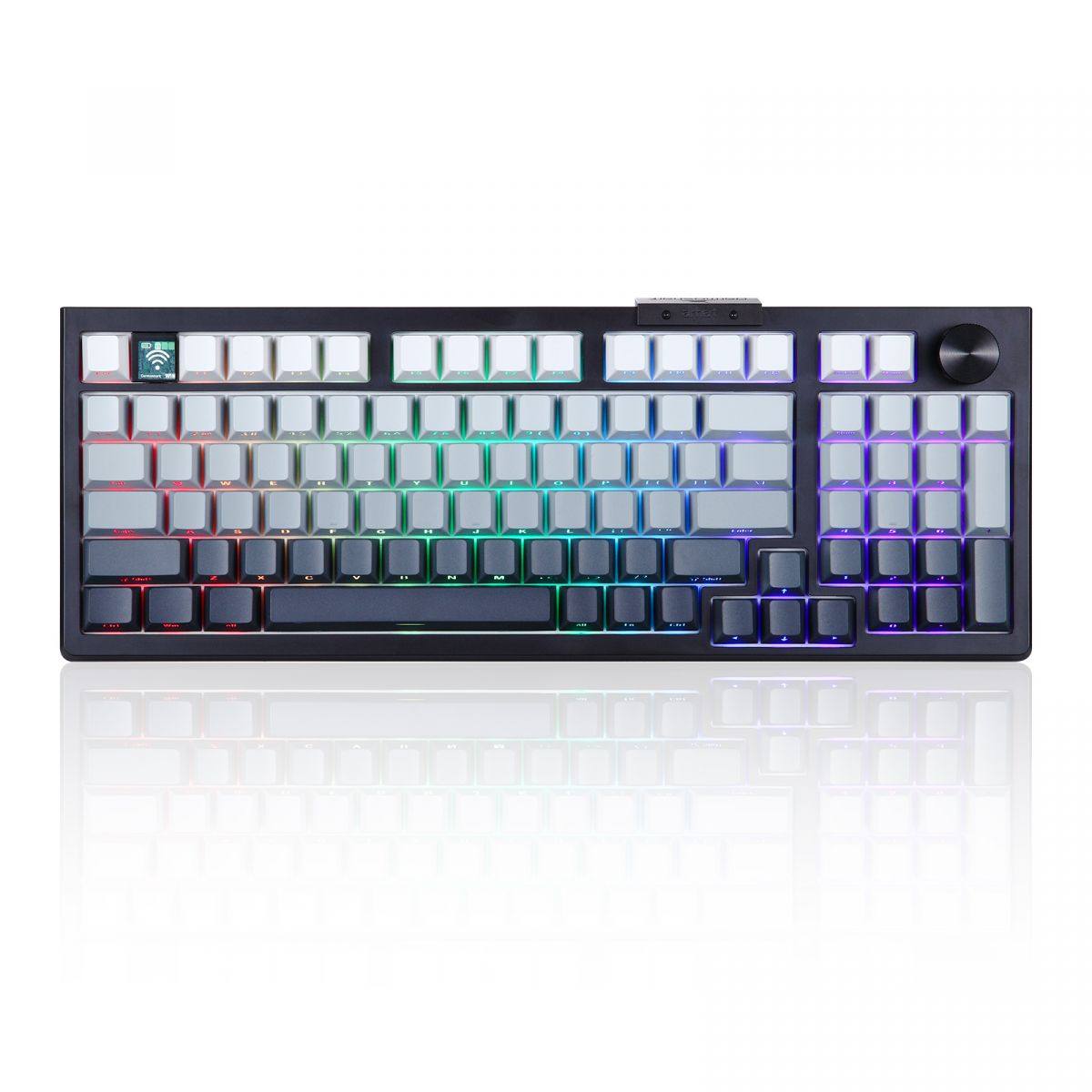 Bàn phím Darmoshark TOP 98 Black (side-printed) | Wireless - RGB