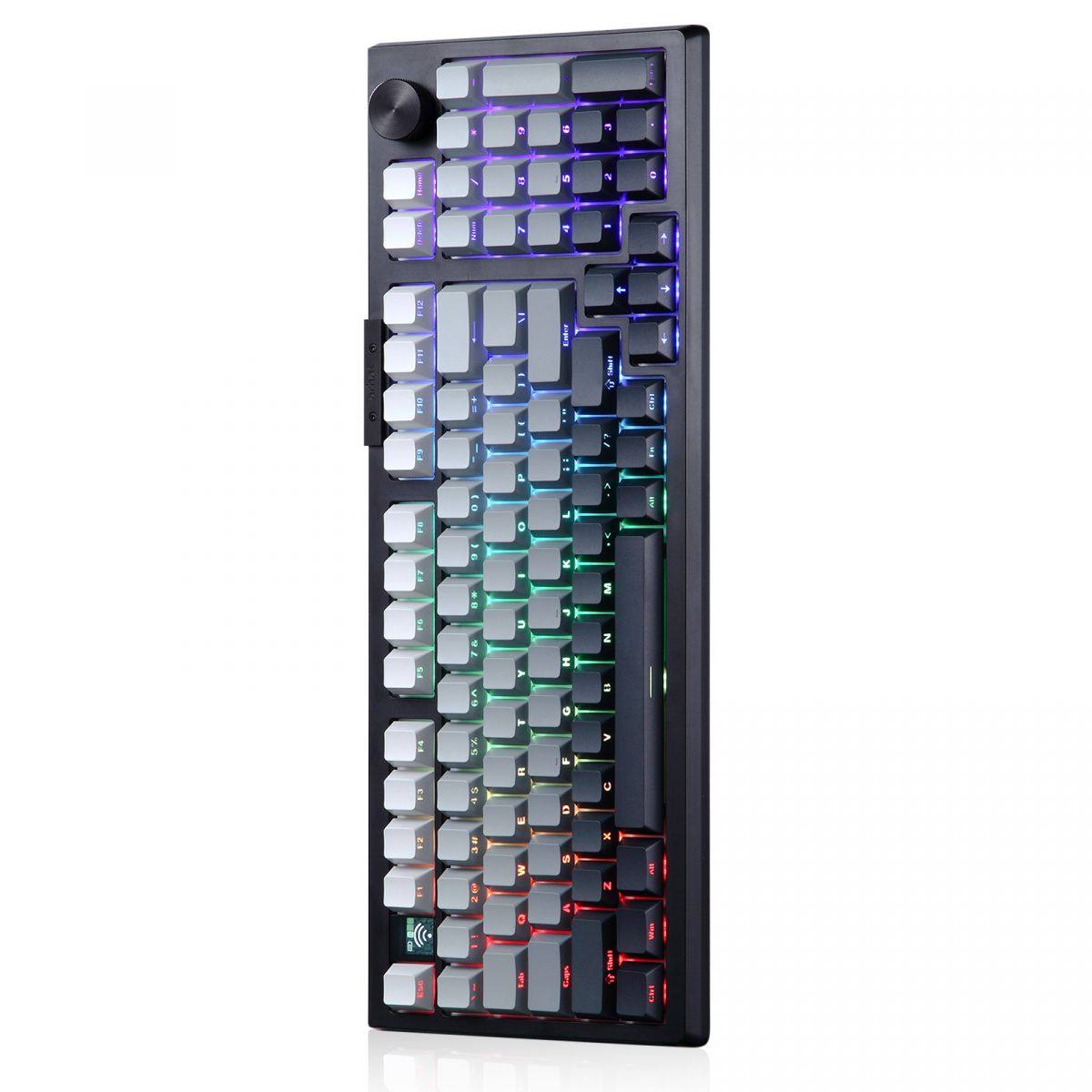 Bàn phím Darmoshark TOP 98 Black (side-printed) | Wireless - RGB