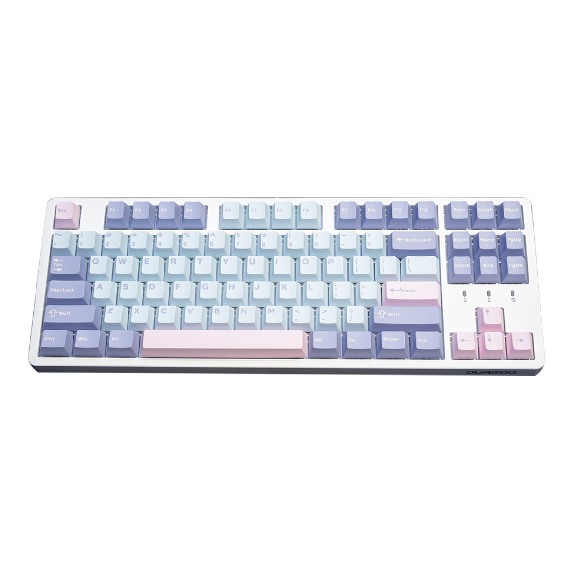 Bàn Phím Durgod Cavalry 87 V2 Purple | 3 Mode - Hotswap - RGB