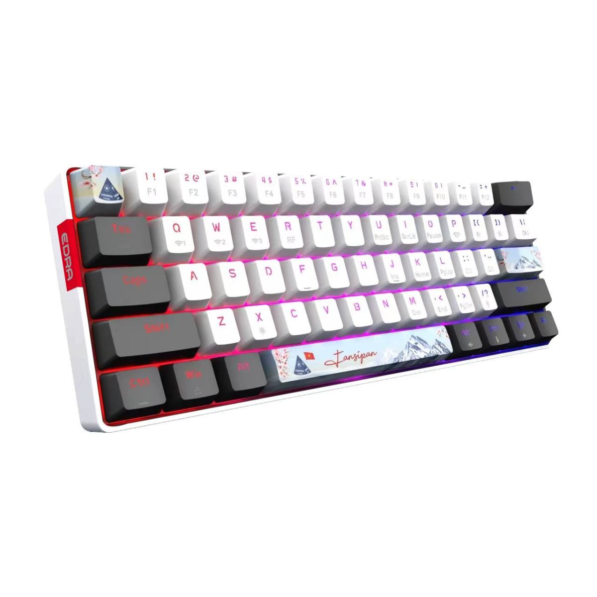 Bàn phím E-Dra EK361W Snow