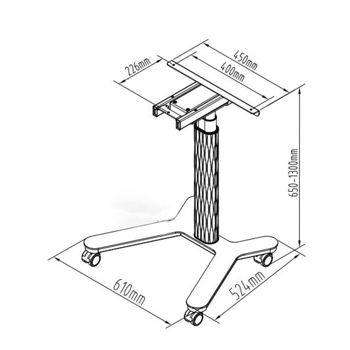 Bộ chân bàn Ergonomic ERD-1100