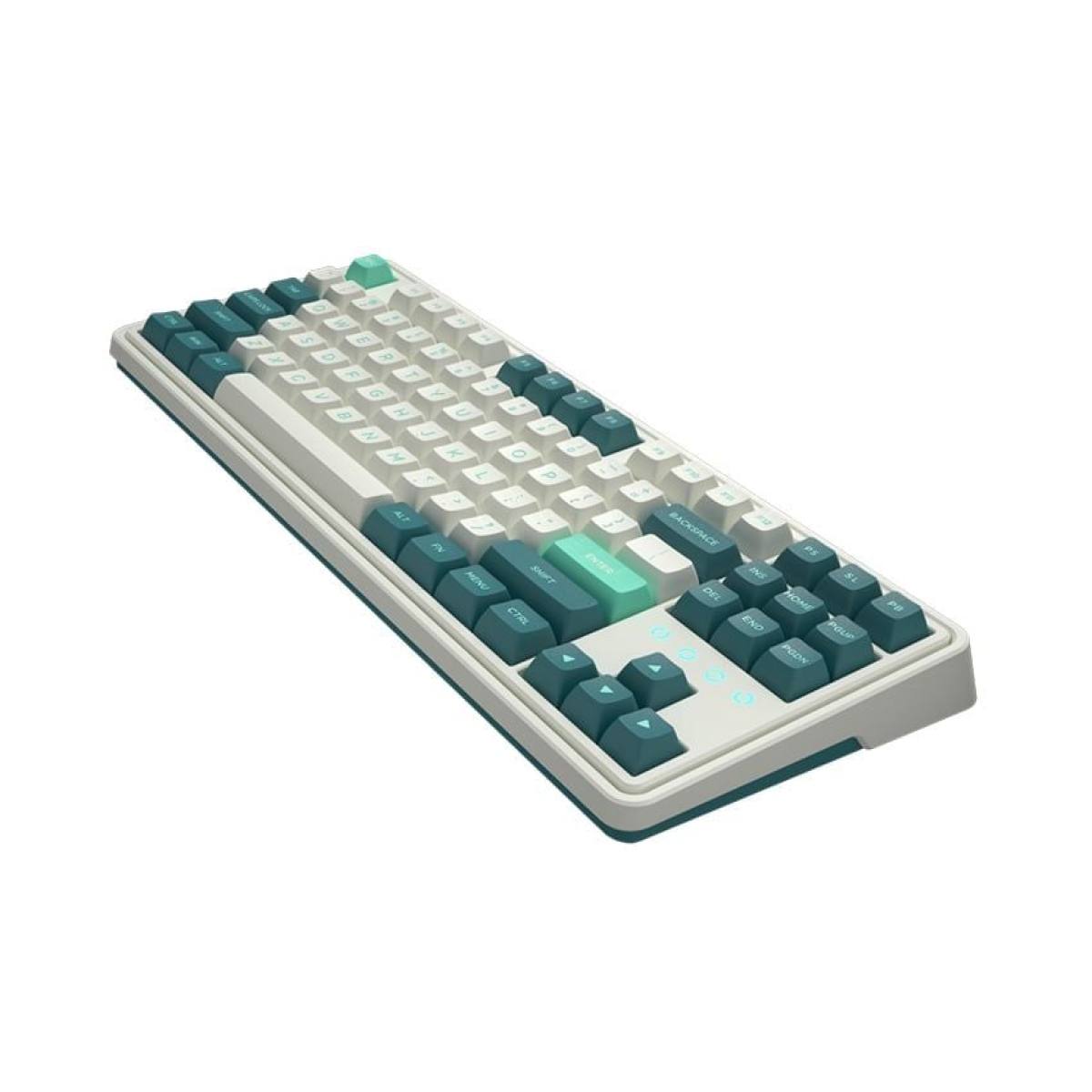 Bàn phím FL Esport CMK87 3 mode - Ice Mint | Không dây - RGB - Hotswap