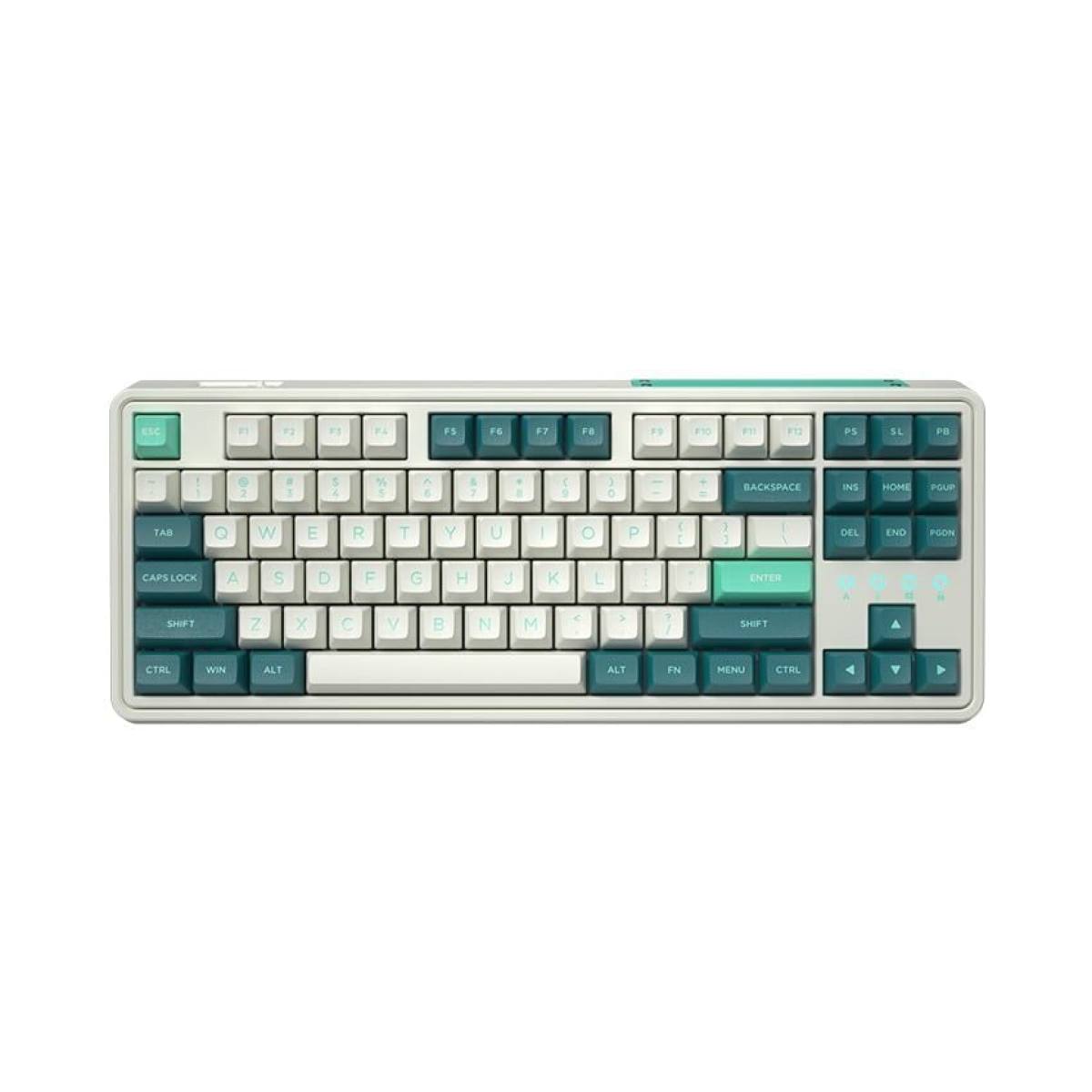 Bàn phím FL Esport CMK87 3 mode - Ice Mint | Không dây - RGB - Hotswap