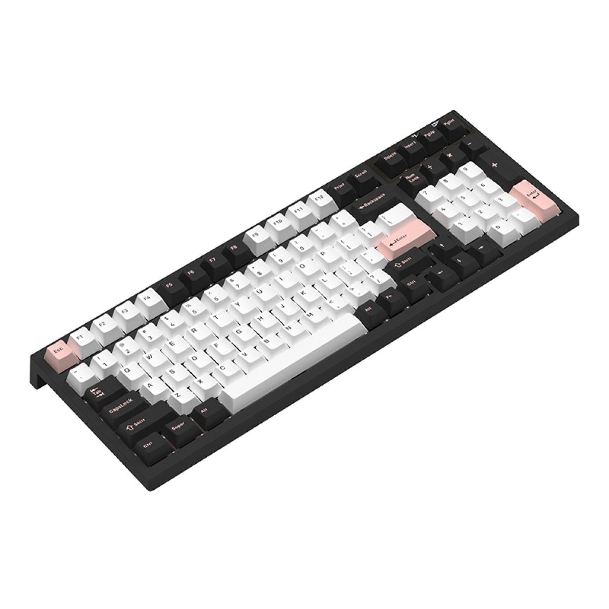 Bàn phím FL-Esports FL100 CPM White Olivia | Không dây - RGB - Hotswap
