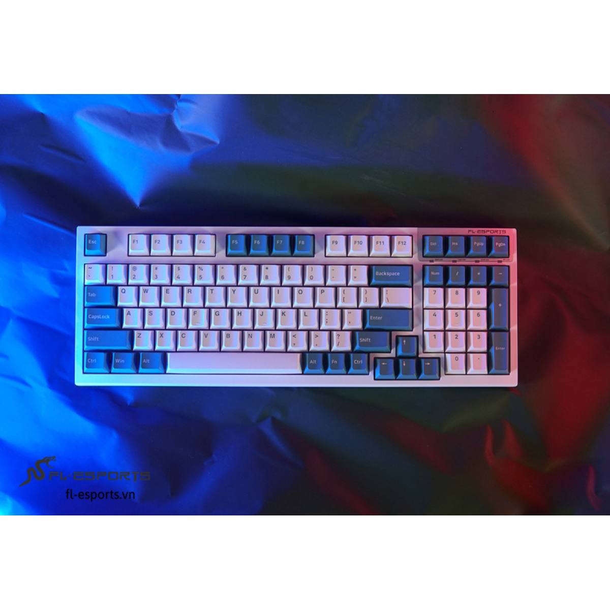 Bàn phím FL-Esports FL980CPS Aqua Green