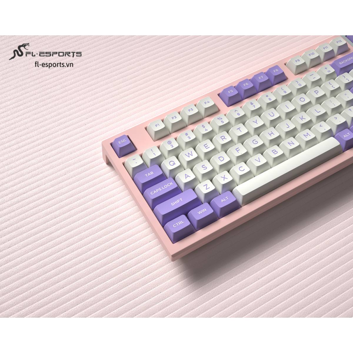Bàn phím FL-Esports FL980SAM Cercis | Rosa Switch