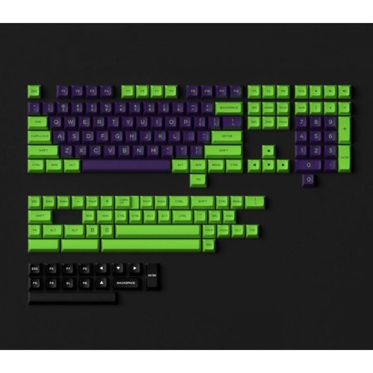 Set Keycap FL-Esport Clown | PBT Doubleshot - FSA