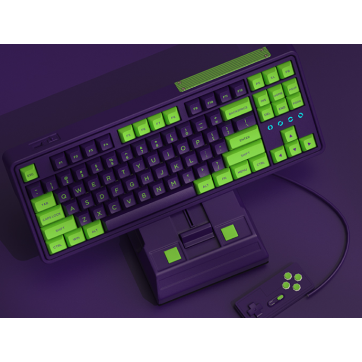 Set Keycap FL-Esport Clown | PBT Doubleshot - FSA