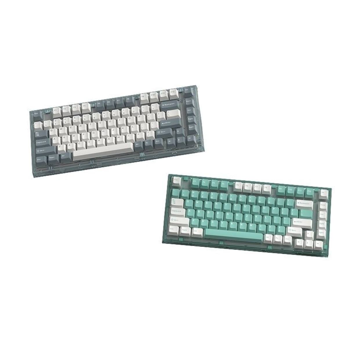 Bàn phím FL-Esports Q75 | 3 Mode | Blue Haze & Azure Green