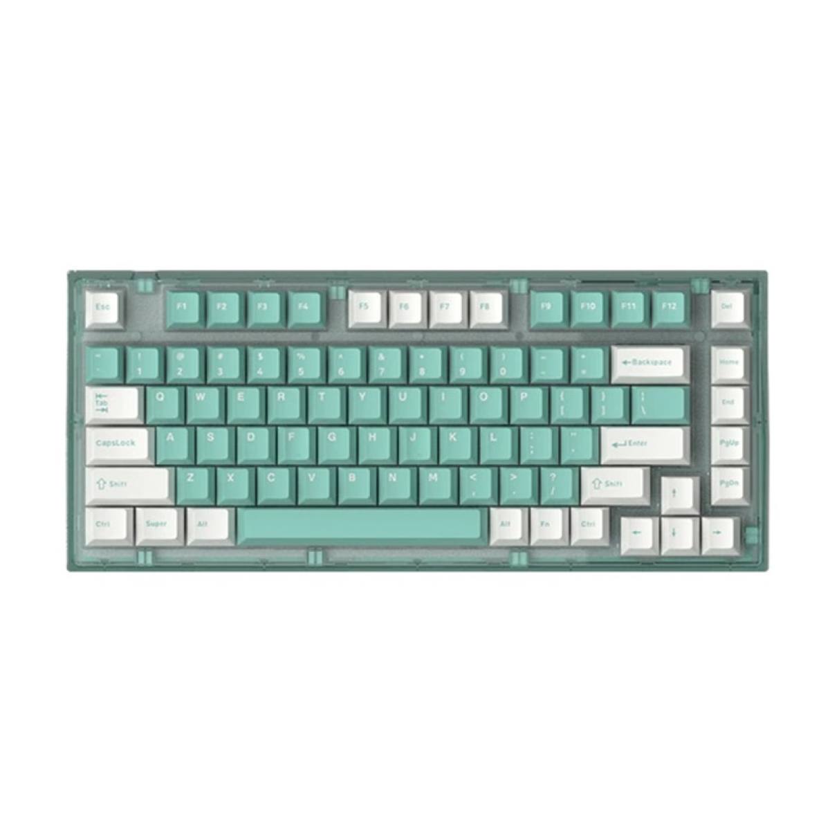 Bàn phím FL-Esports Q75 | 3 Mode | Blue Haze & Azure Green